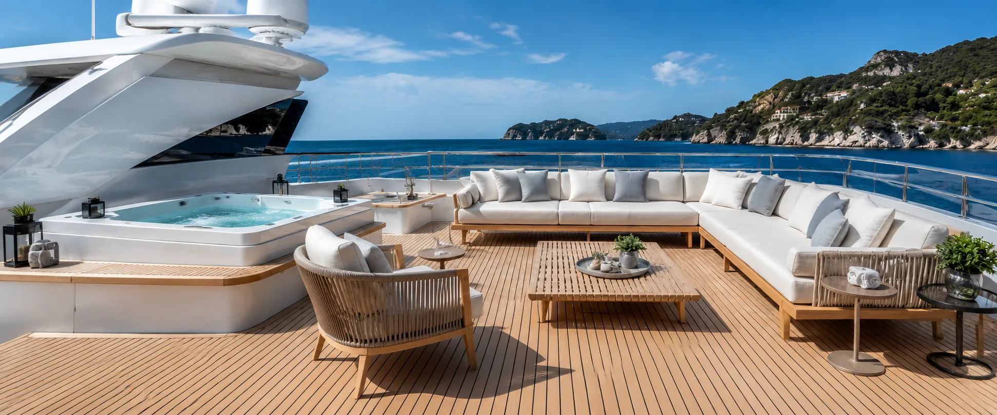 North Luxury teak jachtmeubelen – tijdloos design en duurzame kwaliteit